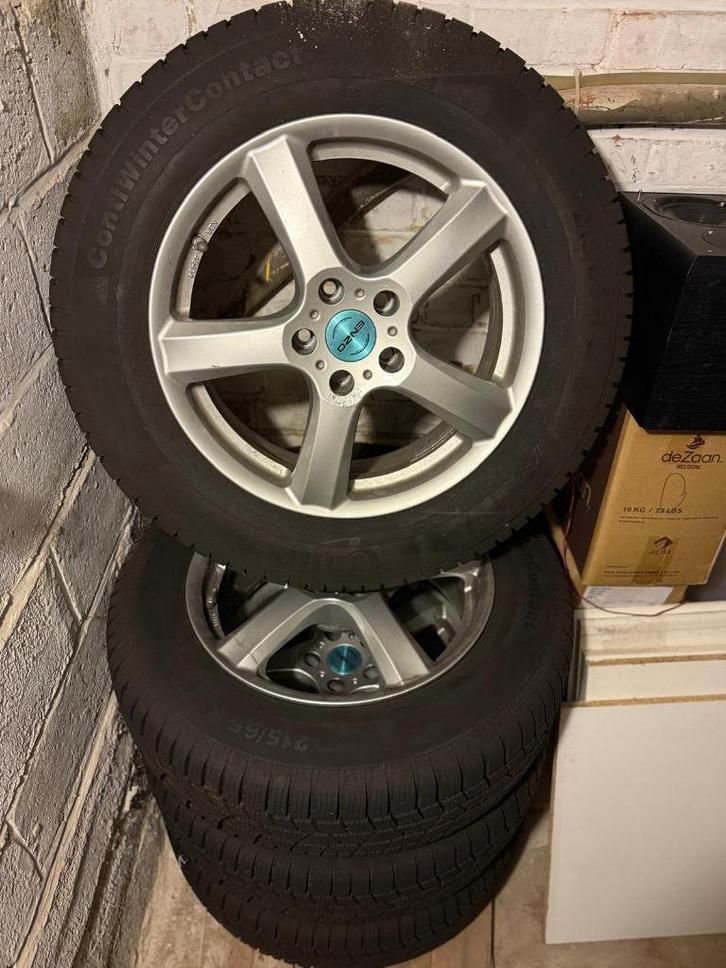 Winterbanden voor VW Tiguan (2016-2022) / alu velgen, Auto-onderdelen, Banden en Velgen, Velg(en), Winterbanden, Personenwagen