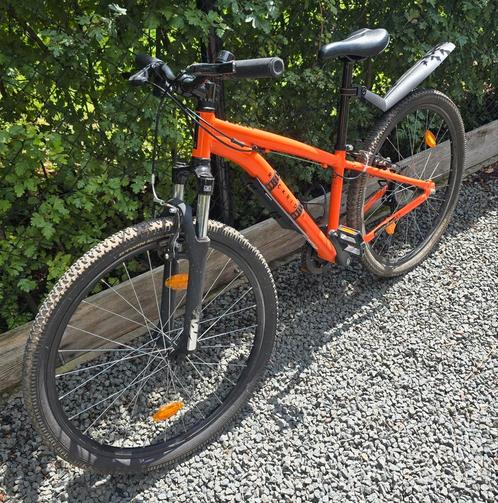 Rockrider ST500 26 inch kinderfiets oranje 9-12 jaar, Fietsen en Brommers, Fietsen | Jongens, Zo goed als nieuw, 26 inch of meer