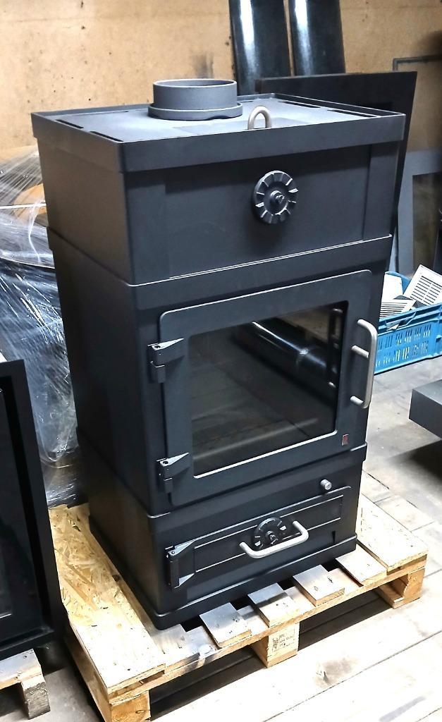 Prijsstunt Lotus Houtkachel type 2060 in nieuwstaat, Huis en Inrichting, Kachels, Zo goed als nieuw, Vrijstaand, Houtkachel, Hout