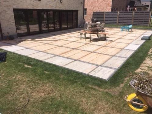 Panneau de coffrage en bois pour terrasse Douglas, Tuin en Terras, Overige Tuin en Terras, Zo goed als nieuw, Ophalen of Verzenden