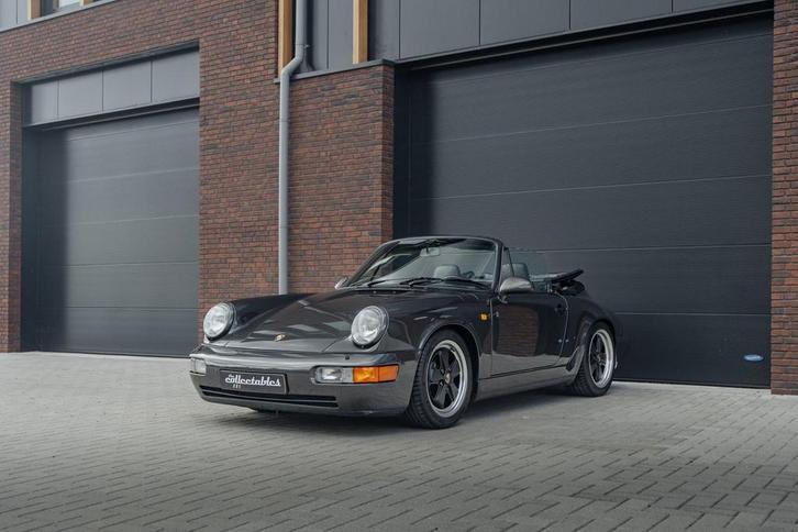 Porsche 964 Cabrio 964 3.6 Carrera 2, Auto's, Porsche, Bedrijf, Overige modellen, Airconditioning, Lederen bekleding, Metaalkleur