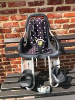 Qibbel voorzitje Dots met windscherm, Fietsen en Brommers, Fietsaccessoires | Fietsstoeltjes, Ophalen, Voorzitje, Qibbel, 0 t/m 13 kg
