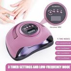Lampe à ongles en gel UV | 180 W | LIVRAISON GRATUITE, Neuf, GLOSKIN, -, Rose