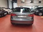 Audi A3 1.6 TDi + Automatic + CUIR + Full LED + ACC, Auto's, Te koop, Zilver of Grijs, Berline, Emergency brake assist
