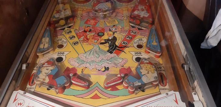 flipper de collection  " Merry Widow"  1963, Collections, Machines | Flipper (jeu), Utilisé, Autres types, Williams, Enlèvement