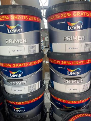 ‼️ Peinture Levis Velours 10L & Primer Levis 10L super PROMO beschikbaar voor biedingen