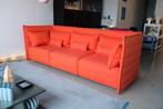 Rood/Oranje Vitra Alcove Plume - 3 zits, Huis en Inrichting, Zetels | Zetels, Ophalen, 250 tot 300 cm, Gebruikt, Driepersoons