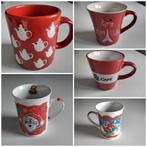 4 mugs en céramique et porcelaine vintage et Noël, Enlèvement ou Envoi, Comme neuf