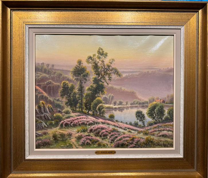 Schilderij Anglade (Impressionist), Antiek en Kunst, Kunst | Schilderijen | Klassiek, Ophalen
