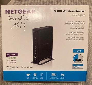 Netgear N300 Wireless Router, Enlèvement ou Envoi, Utilisé, Routeur, Netgear