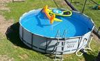 Zwembad, Tuin en Terras, Zwembaden, Rond, 300 cm of meer, Zo goed als nieuw, Ophalen