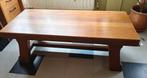 Massief houten salontafel of side table, Huis en Inrichting, Ophalen, Gebruikt, 50 tot 100 cm, 150 tot 200 cm