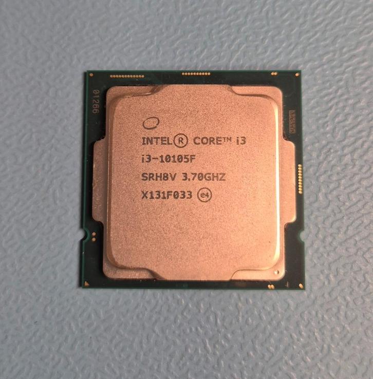 Processeur i3 10105F 3.7GHz LGA1200, Computers en Software, Processors, Zo goed als nieuw, 4-core, 3 tot 4 Ghz, Ophalen of Verzenden