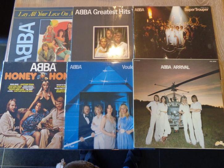 Abba 10-tal verschillende Albums, Cd's en Dvd's, Vinyl | Pop, Zo goed als nieuw, 1960 tot 1980, 12 inch, Ophalen of Verzenden