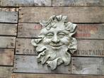 Betonnen tuinbeeld - Glimlachende greenman, Jardin & Terrasse, Statues de jardin, Homme, Béton, Envoi, Neuf