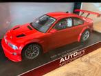 1:18 Autoart BMW M3 GTR Nürnburgring Plain Body Ltd, Enlèvement ou Envoi, Neuf, Autoart