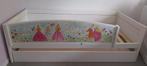 Kinderbed met logeerbed + kastje - Lifetime, Kinderen en Baby's, Kinderkamer | Bedden, Ophalen, Gebruikt, 100 cm of meer, Lattenbodem