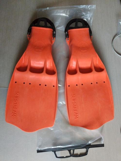 OMS Slipstream Orange XL fijne SCUBA-vinnen, Watersport en Boten, Duiken, Gebruikt, Zwem- of Duikvliezen, Ophalen of Verzenden