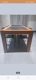Houten Eettafel 200x90, Huis en Inrichting, Tafels | Eettafels, Ophalen, Gebruikt