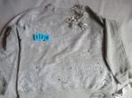 grijze trui twinset maat 128, Meisje, Trui of Vest, Ophalen of Verzenden, Zo goed als nieuw