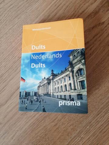 Prisma miniwoordenboek Duits-Nederlands Nederlands- Duits beschikbaar voor biedingen