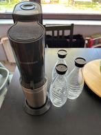 Sodastream met 3 glazen flessen, Ophalen, Zo goed als nieuw