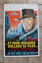 filmaffiche Clint Eastwood For A Few Dollars More filmposter, Collections, Comme neuf, Cinéma et TV, Enlèvement ou Envoi, Rectangulaire vertical