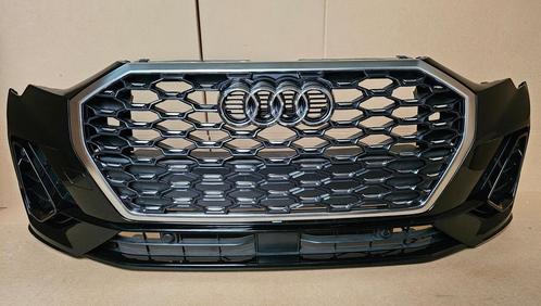 Voorbumper Audi Q3 83A F3 S-line COMPLEET L Y9T ORIGINEEL, Autos : Pièces & Accessoires, Carrosserie & Tôlerie, Pare-chocs, Audi