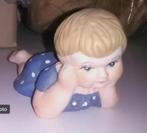 Bedankje - Baby jongen in porselein - 30 stuks voor 15€ !!, Ophalen, Nieuw, Kraamcadeau