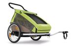 Croozer Kid For 2 Groen, Fietsen en Brommers, Gebruikt, Opvouwbaar, 2 kinderen, Ophalen