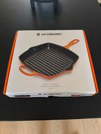 NIEUW - Le Creuset - Signature Grillpan - 26 cm, Ophalen of Verzenden, Zo goed als nieuw