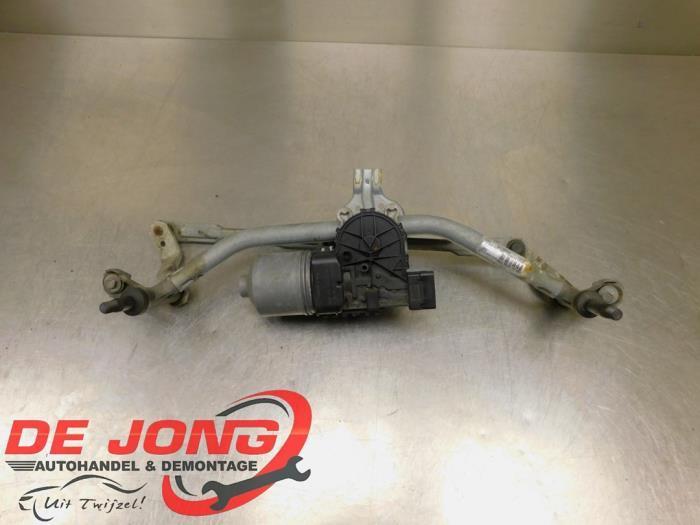 Ruitenwismotor + Mechaniek van een Peugeot 208, Auto-onderdelen, Ruiten en Toebehoren, Peugeot, Gebruikt, 3 maanden garantie, Ophalen of Verzenden