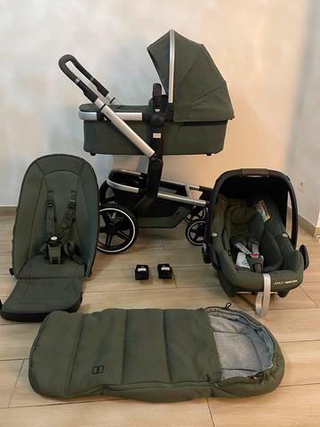 Kinderwagen Joolz Day +Plus Marvellous Green 3-in-1 beschikbaar voor biedingen