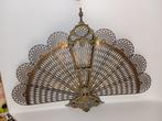 haardscherm brons koper beeld art deco, Antiek en Kunst, Ophalen of Verzenden, Brons