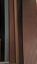 Akoestische houten wandpanelen - 280x60 - nieuw - 6 kleuren, Ophalen
