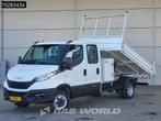 Iveco Daily 35C16 3.0L Open Laadbak Dubbel Cabine met Kist 3, Auto's, Bestelwagens en Lichte vracht, Stof, Gebruikt, Euro 6, 4 cilinders