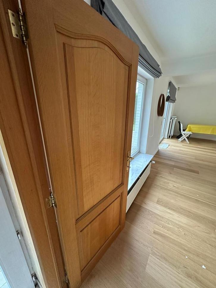 Portes interieures en chêne plein, Bricolage & Construction, Bricolage & Rénovation Autre, Comme neuf, Enlèvement