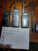 Set van 3 Kenwood TH22E-zendontvangers (144 MHz), Ophalen of Verzenden, Gebruikt, Zender en Ontvanger