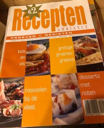 Recepten Ambience, proeven en genieten, september 2004 beschikbaar voor biedingen
