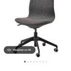 IKEA LANGFJALL zwarte stoel, Ophalen, Zwart, Zo goed als nieuw, Bureaustoel