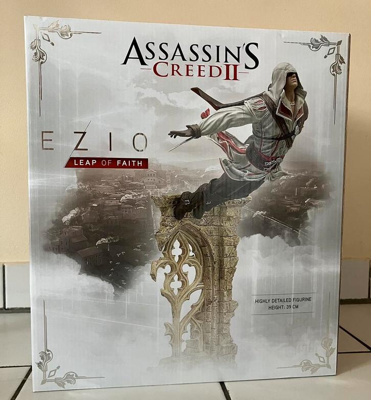 Assassin’s Creed Ezio Leep of faith Ubi collectibles, Verzamelen, Poppetjes en Figuurtjes, Zo goed als nieuw, Ophalen of Verzenden