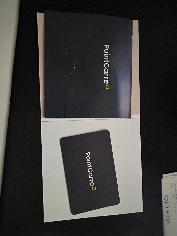 cartes cadeaux point carré, Tickets en Kaartjes, Kortingen en Cadeaubonnen, Eén persoon, Warenhuis- of Winkelbon, Cadeaubon, Arrangement