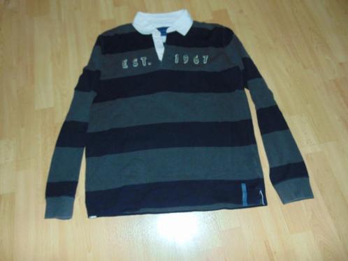 Polo Marc O'polo lange mouw, Kleding | Heren, Polo's, Gedragen, Maat 56/58 (XL), Zwart, Ophalen of Verzenden