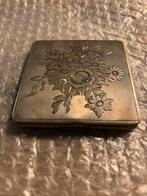 Zilveren poederdoos, Verzamelen, Ophalen, Zo goed als nieuw