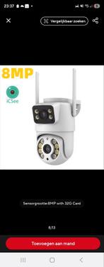 2 dual camera's van het merk icsee 4k, Audio, Tv en Foto, Videobewaking, Ophalen