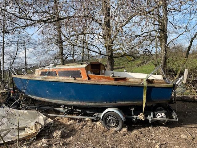 zeilboot Kolibri, Watersport en Boten, Kajuitzeilboten en Zeiljachten, Gebruikt, Tourjacht of Cruiser, Hout, Tot 6 meter, Benzine