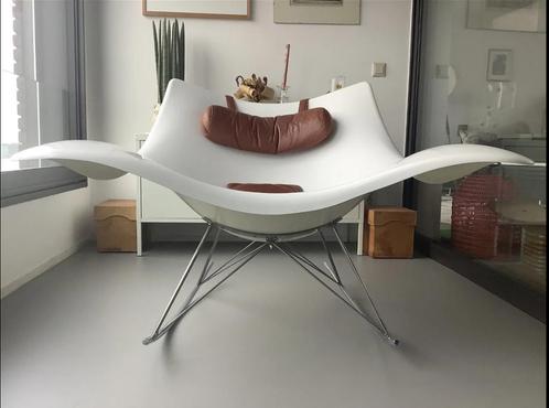 SCHOMMELSTOEL/ RELAX STOEL, Huis en Inrichting, Zetels | Zetels en Chaises Longues, Zo goed als nieuw, Kunststof, Leer, Ophalen of Verzenden