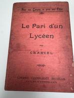 Le Pari d’un Lycéen par Chanel, Enlèvement, Chanel