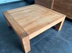 Salontafel in teak (1mx1m), Ophalen, Gebruikt, Modern, Vierkant