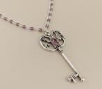 Dolce Luna Ketting - Verzilverd & Sleutelhanger, Handtassen en Accessoires, Ophalen, Nieuw, Zilver, Met hanger